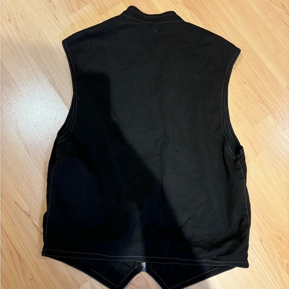 Vintage Versace Jeans Couture Black Zippered Vest SEE DESCRIPTION - Picture 3 of 7